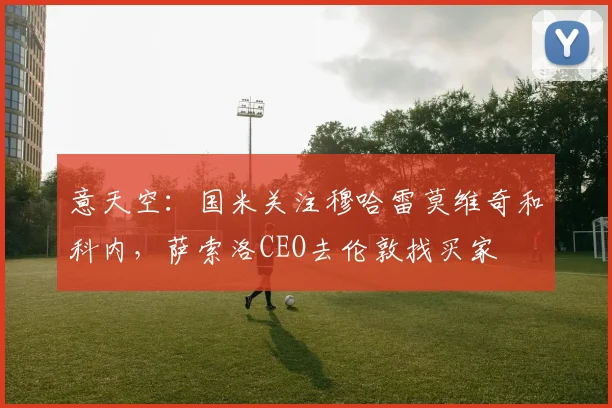 意天空：国米关注穆哈雷莫维奇和科内，萨索洛CEO去伦敦找买家